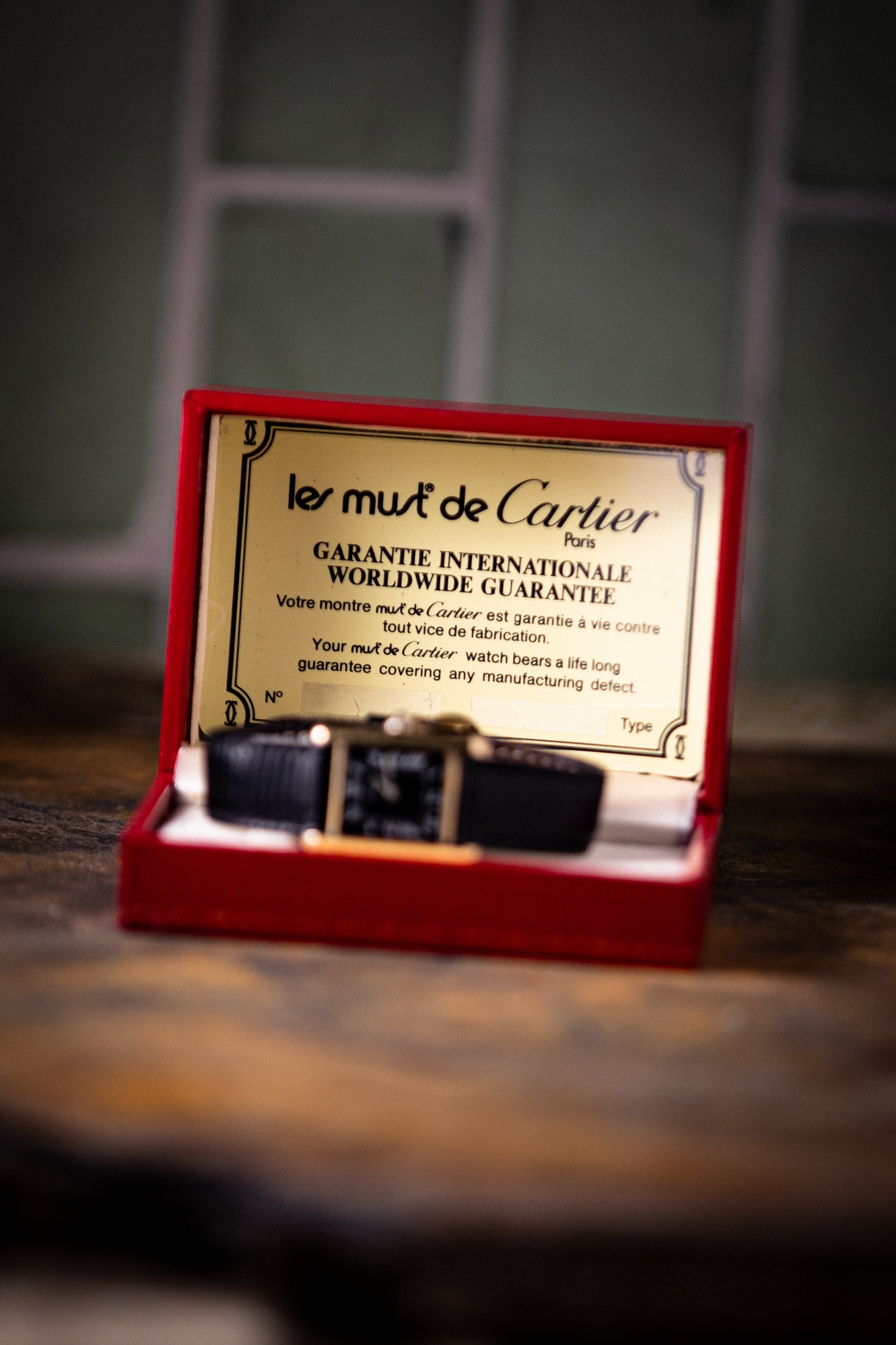 Cartier Must de Cartier "Tank" Ref. 6 05595