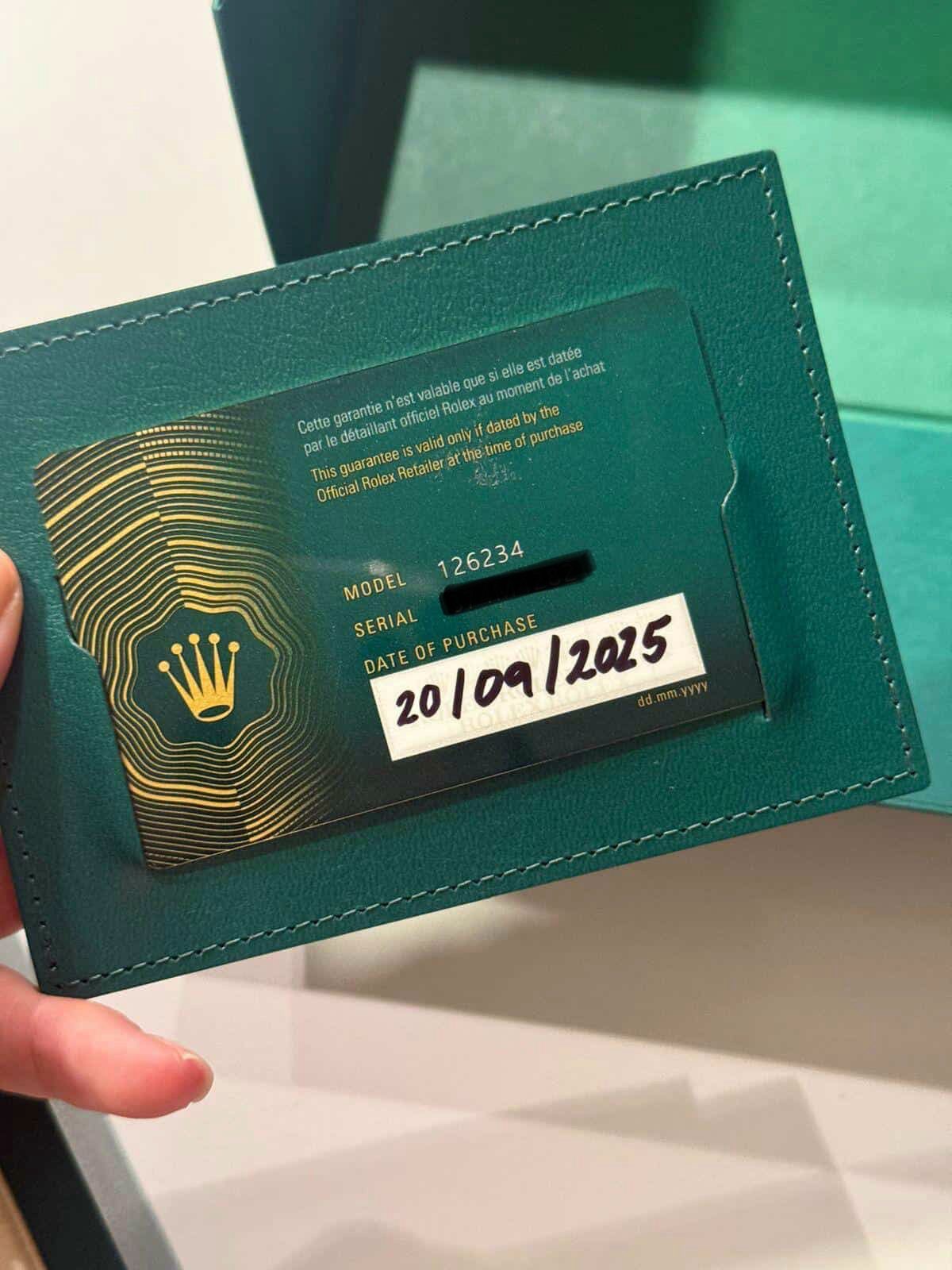 Rolex Datejust "Wimbledon" Ref. 126234